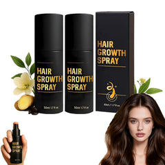 Nuckhuce hair growth spray bottle shows sleek packaging for fuller-looking hair