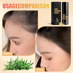 Nuckhuce spray on damp hair demonstrates quick absorption and easy styling