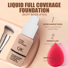 NUIBO nude liquid foundation for smooth, natural finish