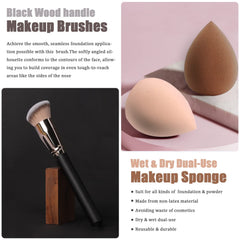 NUIBO winged eyeliner stamp and mascara for bold eyes.