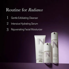 Texture close-up of NULASTIN Gentle Exfoliating Face Wash for daily use.