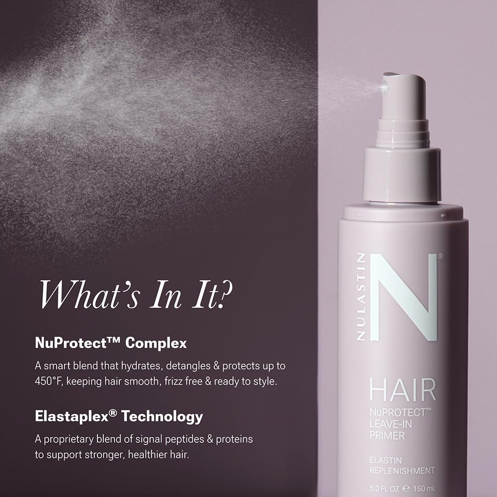 Frizz control for all-day smoothness after styling.