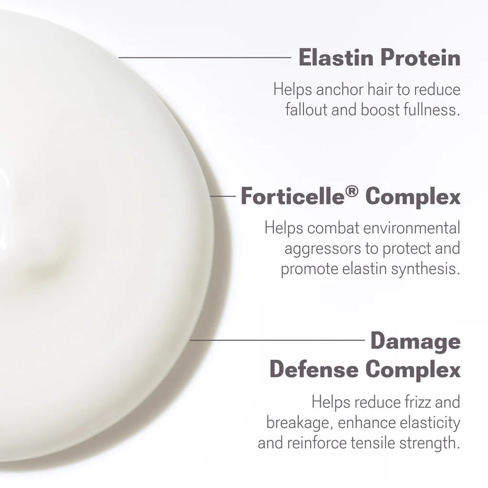 Product packaging highlights silicone-free, vegan formula.