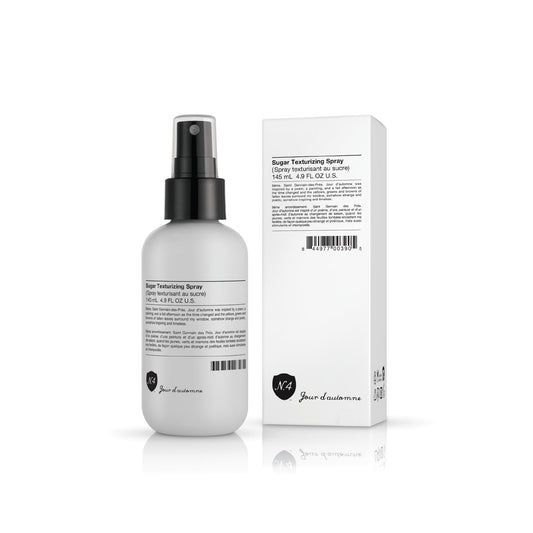 Number 4 Sugar Texture Spray bottle delivers lightweight beachy texture for hair.
