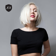 Number 4 Texture Styling Creme ready for blow-dry straight or styled looks