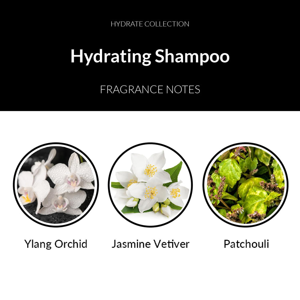 Number 4 Hydrating Shampoo travel-size bottle ready for on-the-go routines
