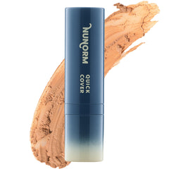 NuNorm Quick Cover Stick close-up application for natural-looking coverage.