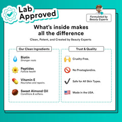 NuOrganic Cosmic Brow nightly ritual applied to brows after cleansing.