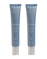 NuSkin Tru Face Line Corrector bottle for targeted wrinkle care and smoother skin.