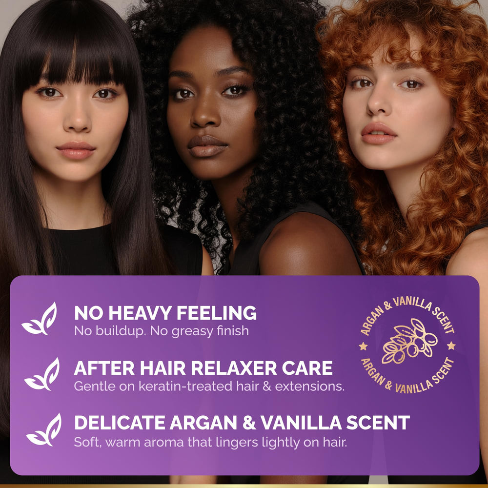 NutraHarmony Hydrating Hair Mask for all hair types illustrates versatile care.