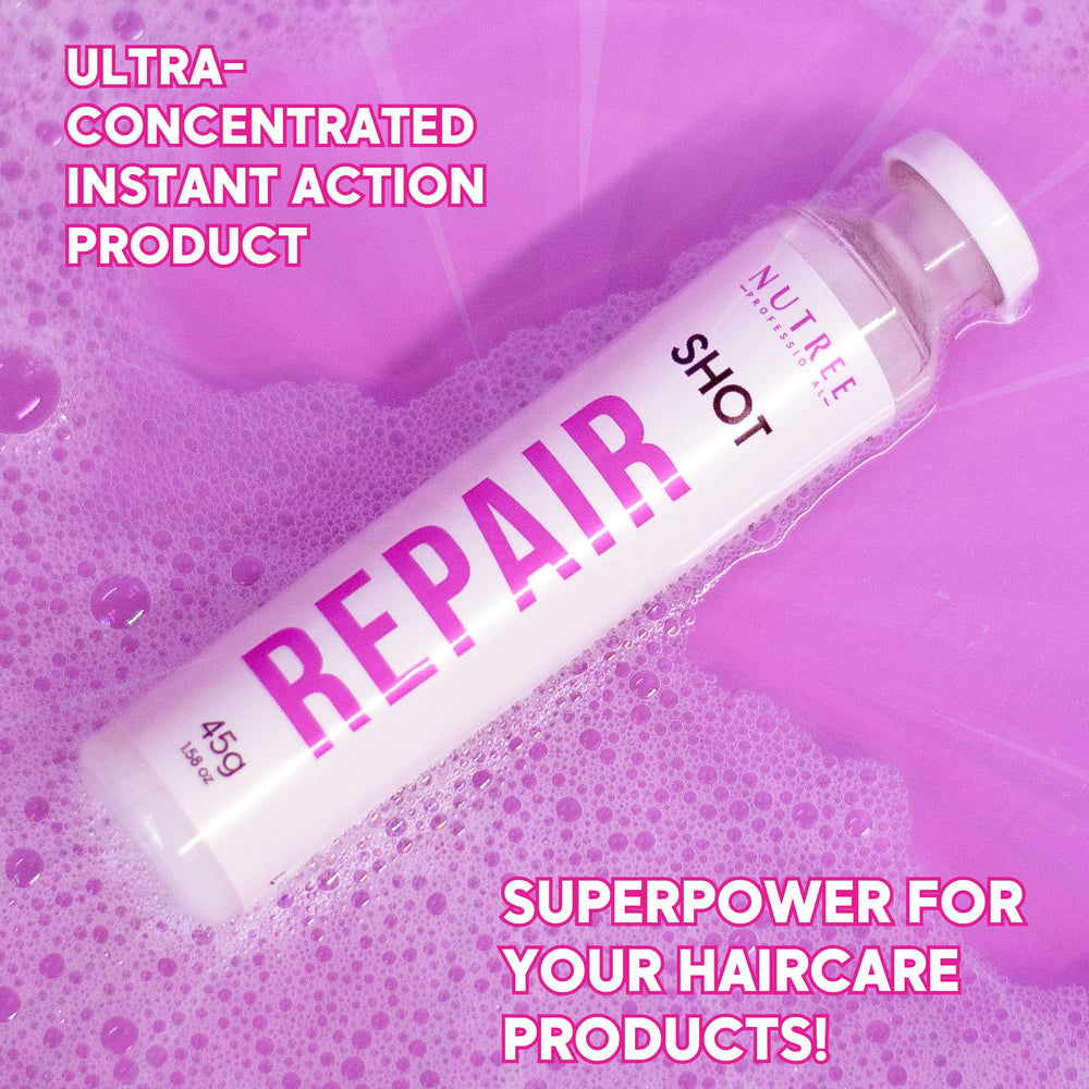 Nutree Professional Hyaluronic Acid Shot hydration boost for dry hair