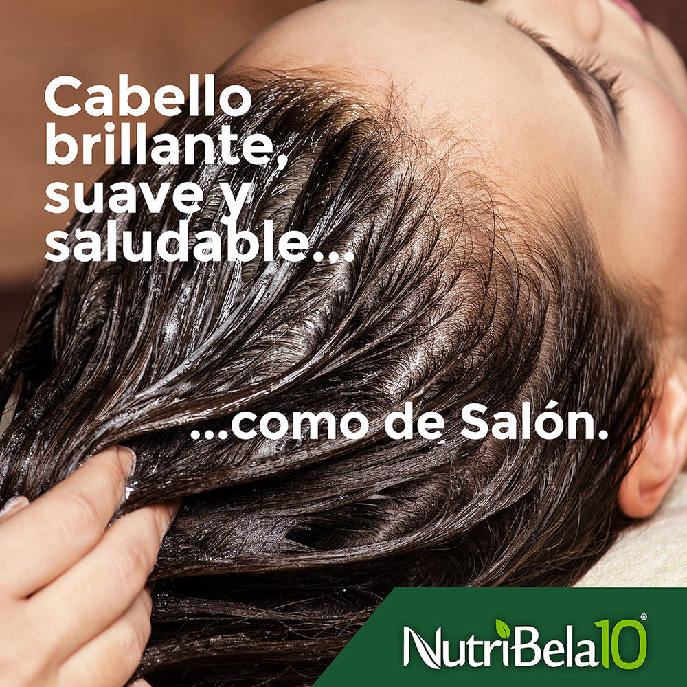 NUTRIBELA10 aloe vera helps strengthen hair and supports moisture balance