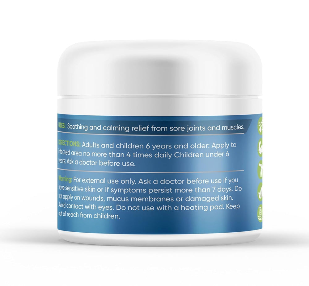 Coconut oil and shea butter in NutriNoche Magnesium Lotion nourish skin.