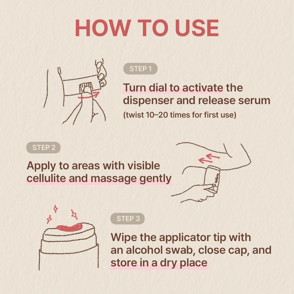 Nutseline Slim Fit Gua Sha Serum bottle with tool demonstrates ergonomic, easy massage.