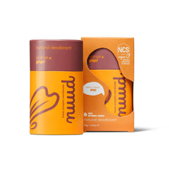 Nuud Orange x Ginger deodorant stick – long-lasting freshness for daily use.