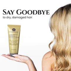 Nuva Botanicals Coconut Shampoo & Conditioner set packaging for home use and gifting.