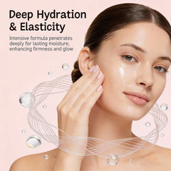 Nuvie collagen overnight peel mask apply routine image suggests night time renewal