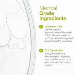 NUVODERMA antioxidant shield packaging with vitamins A C E for skin support