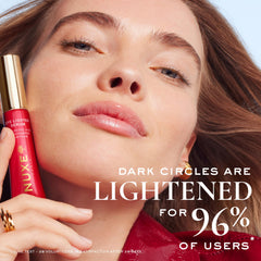 Cooling foam tip applicator on Nuxe Merveillance Lift Eye Lighter Serum for precise use