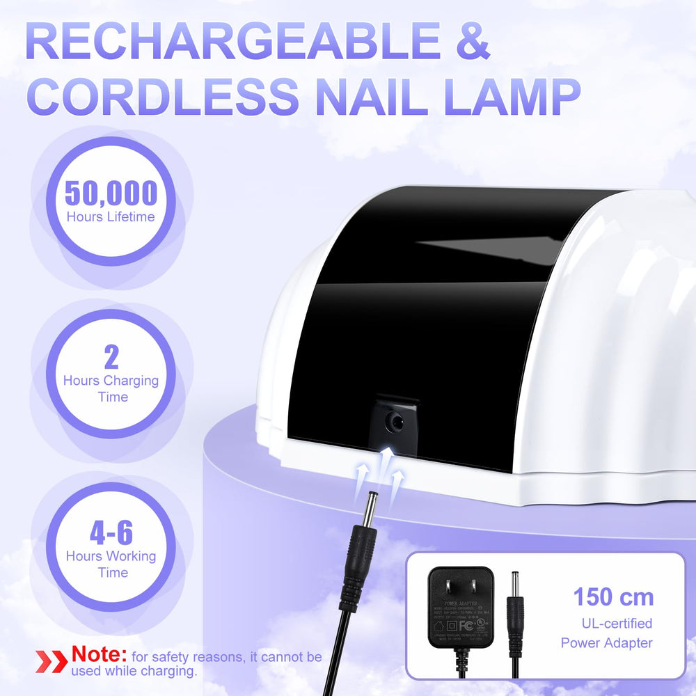 NXJ INFILILA 36 LED beads illumination for even curing.