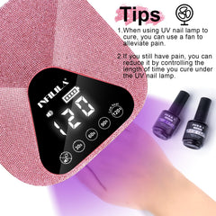 NXJ INFILILA 7-step application guide for at-home manicure