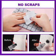 NXJ INFILILA wipes clean glue bottles without fibers for lash work.