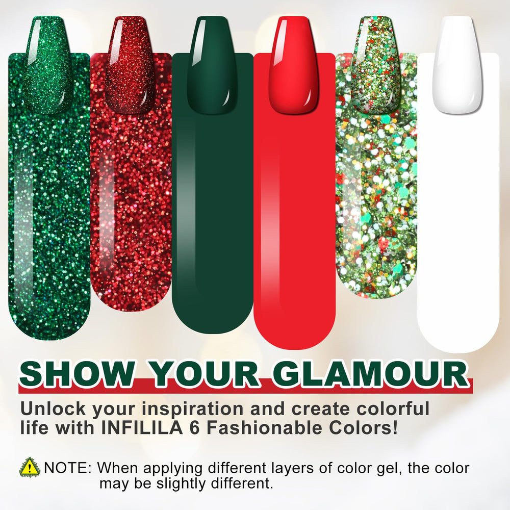 NXJ INFILILA gift packaging showcases six shades beautifully.