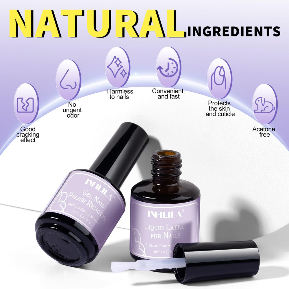 NXJ INFILILA nail files and cuticle pushers for precise shaping and care