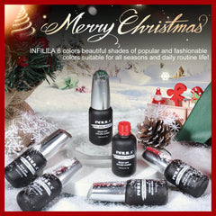 NXJ INFILILA red bottle perfect for bold classic nails.