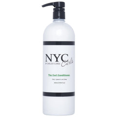 NYC Curls by Carlos Flores bottle on display for daily conditioning