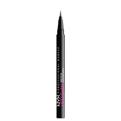 Nyx Brow Glue antes de Lift & Snatch para un acabado laminado