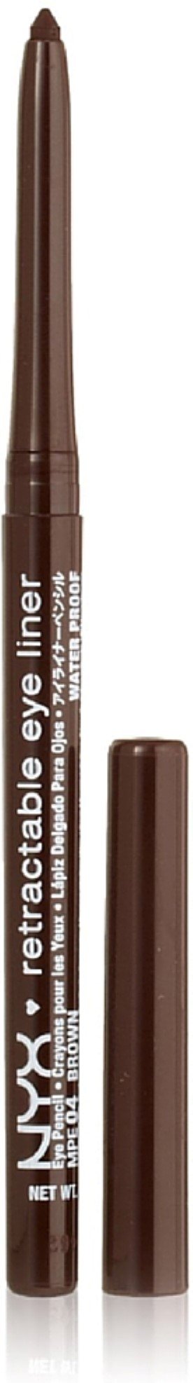 Nyx Retractable Eye Liner Brown MPE04 for precise application and defined eyes.