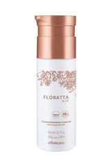 O Boticario Floratta Fleur Supreme satin cream jar for deep hydration and fragrance.