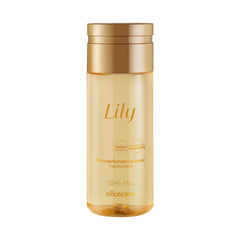 O BOTICÁRIO Lily Body Oil bottle for lightweight hydration and fragrance.