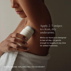 Oak Essentials clean ingredient label emphasizing aluminum-free formula