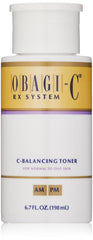 Obagi Medical C-Balancing Toner bottle on a clean surface for normal to oily skin