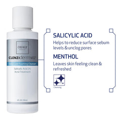 Obagi CLENZIderm M.D. Daily Care skin closeup reveals clean, refreshed skin.