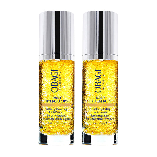 Obagi Daily Hydro-Drops serum bottle ready for daily hydration
