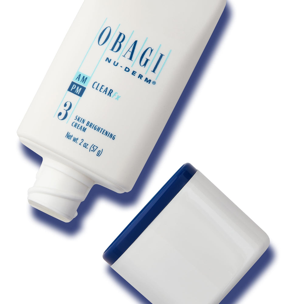 Obagi Medical Nu-Derm Clear Fx ingredients lactic acid for gentle exfoliation.