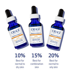 Obagi Medical Professional-C 20% Serum L-ascorbic acid formula close-up