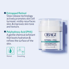 Packaging box displayed beside product highlights premium formulation