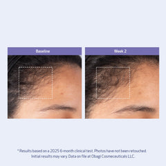 Obagi Nu-Cil BioStim dermatologist-tested-badge signals dermatologist testing credibility.