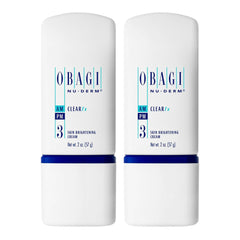 Obagi Nu-Derm Clear Fx two-pack jar for a brightening routine.