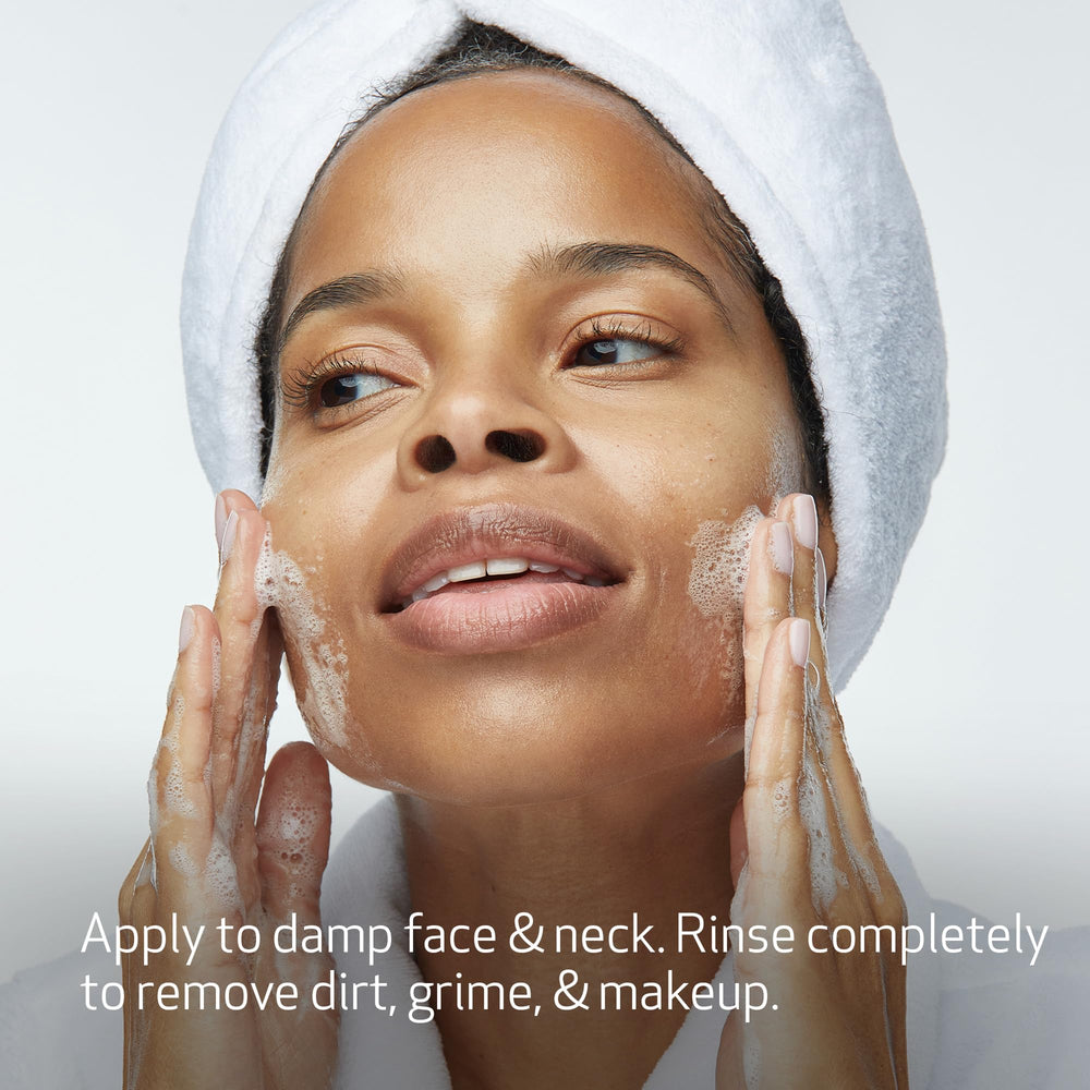Obagi Nu-Derm Foaming Gel after cleanse leaves skin feeling fresh.