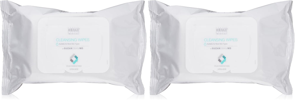 Obagi On the Go cleansing wipes remove makeup quickly while soothing the skin.