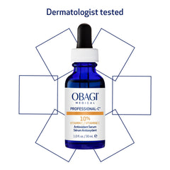 Obagi Professional-C 10% serum in morning routine setup