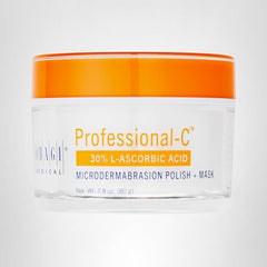 Display of Obagi Professional-C dual-action mask set for at-home facial care
