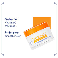 Applying Obagi Professional-C dual-action mask for bright, even-toned skin