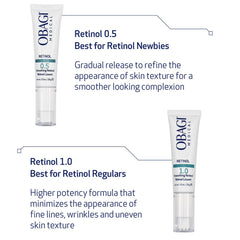 Obagi Medical Retinol 1.0 Cream texture closeup, silky and smooth application feel.