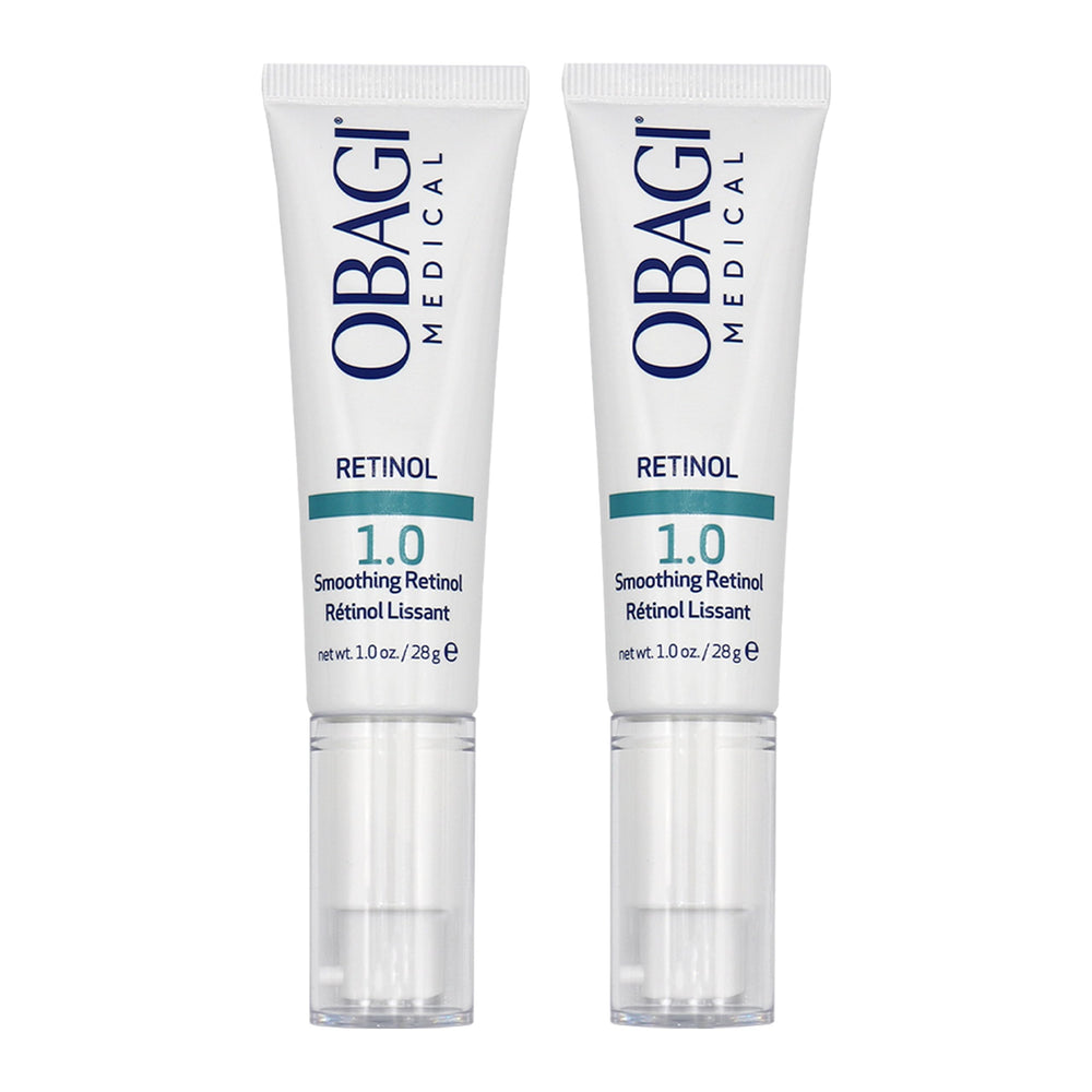 Obagi360 Retinol 1.0 Cream bottle for nightly routine with gentle delivery.